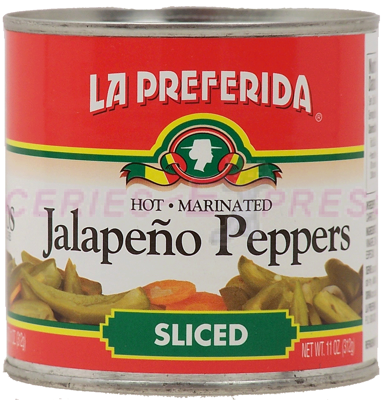 La Preferida  hot marinated sliced jalapeno peppers Full-Size Picture